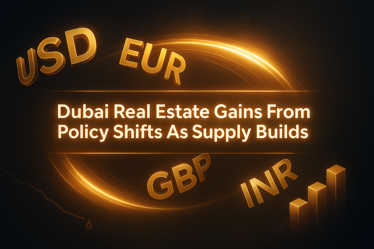 Dubai Real Estate Gains From Policy Shifts As Supply Builds