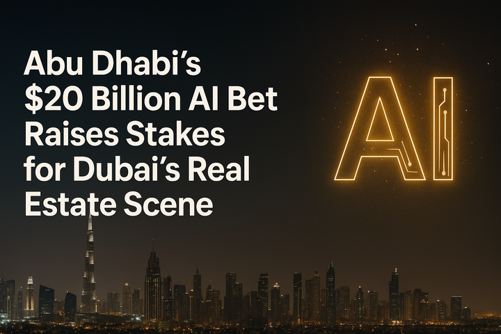 Abu Dhabi's $20 Billion AI Bet Raises Stakes for Dubai's Real Estate Scene