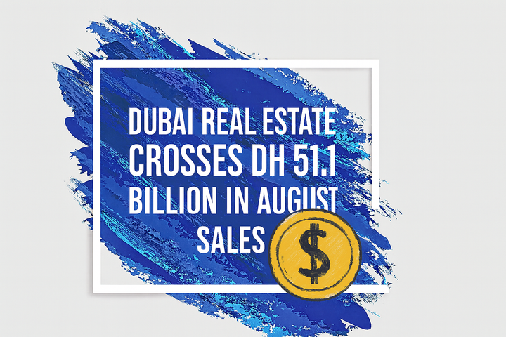 Dubai Real Estate Crosses            Dh 51.1 Billion in August Sales